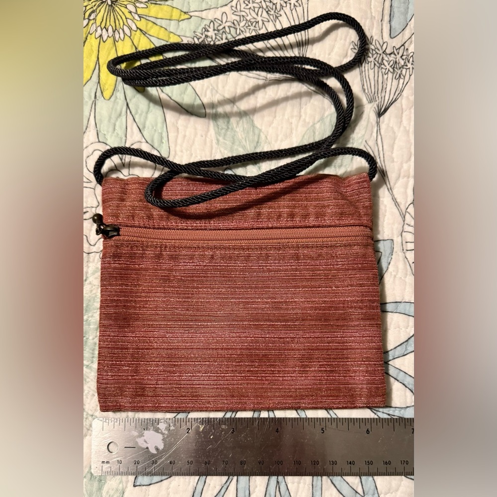 Maruca Designs. Crossbody bag. Beautiful woven cloth.